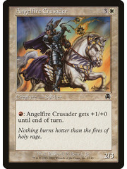 Magic: The Gathering Angelfire Crusader (001) Moderately Played