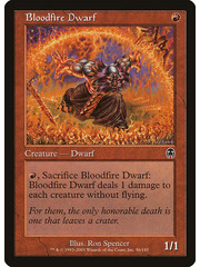 Magic: The Gathering Bloodfire Dwarf (056) Lightly Played