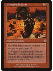 Magic: The Gathering Bloodfire Infusion (057) Damaged