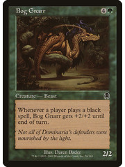 Magic: The Gathering Bog Gnarr (076) Moderately Played