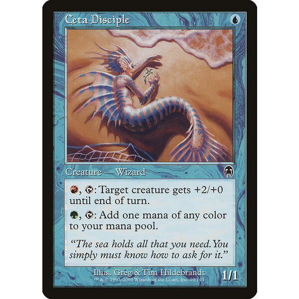 Magic: The Gathering Ceta Disciple (019) Damaged