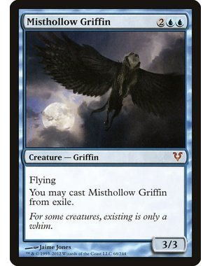 Magic: The Gathering Misthollow Griffin (068) Lightly Played Foil