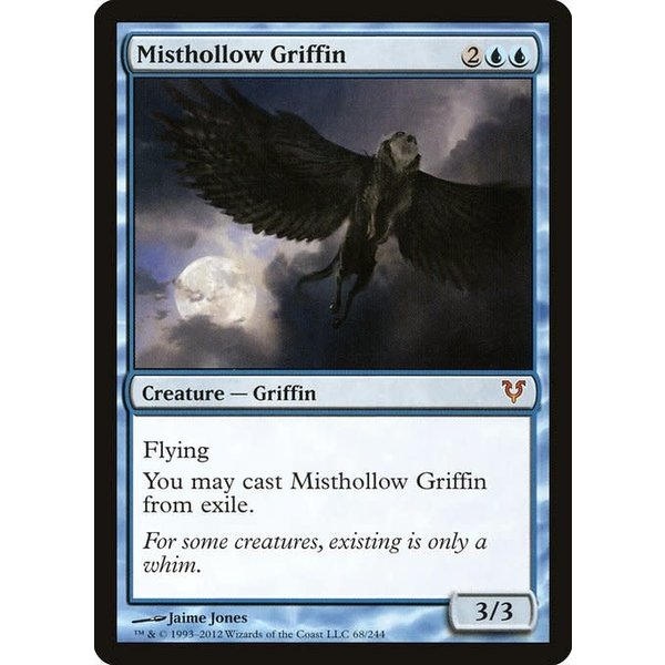 Magic: The Gathering Misthollow Griffin (068) Lightly Played Foil