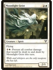 Magic: The Gathering Moonlight Geist (029) Moderately Played