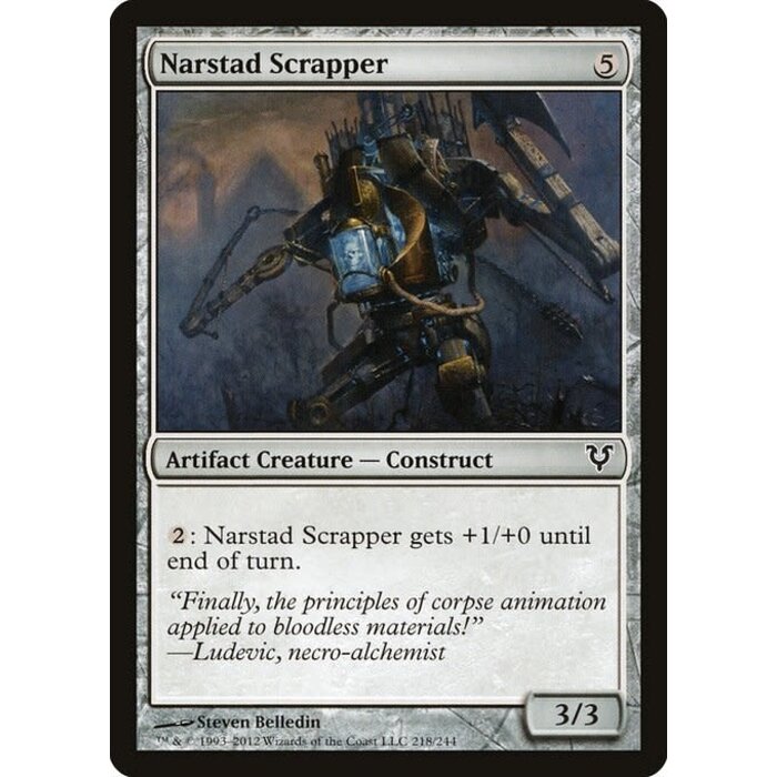 Magic: The Gathering Narstad Scrapper (218) Moderately Played