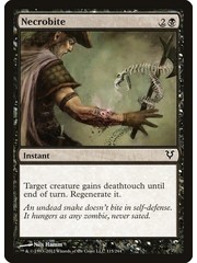 Magic: The Gathering Necrobite (115) Damaged