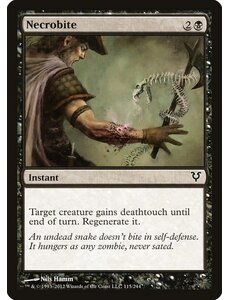Magic: The Gathering Necrobite (115) Damaged