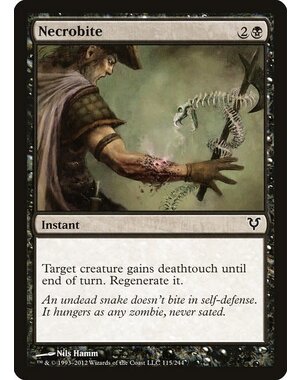 Magic: The Gathering Necrobite (115) Damaged