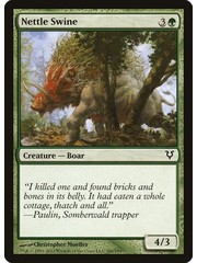 Magic: The Gathering Nettle Swine (186) Moderately Played