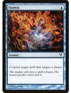 Magic: The Gathering Outwit (070) Moderately Played
