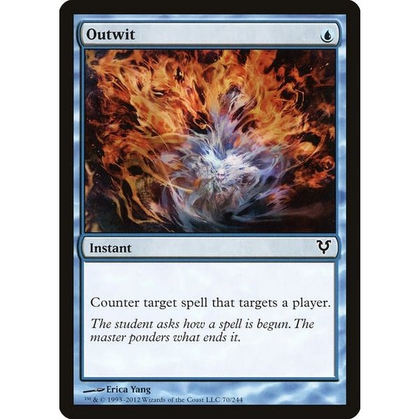 Magic: The Gathering Outwit (070) Moderately Played