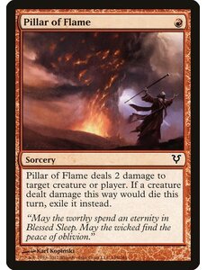 Magic: The Gathering Pillar of Flame (149) Moderately Played