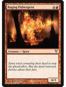 Magic: The Gathering Raging Poltergeist (150) Moderately Played