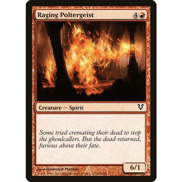 Magic: The Gathering Raging Poltergeist (150) Moderately Played