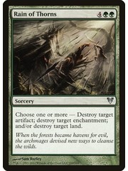 Magic: The Gathering Rain of Thorns (190) Moderately Played Foil