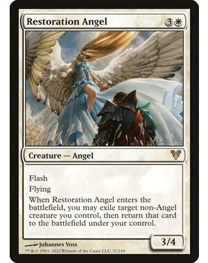 Magic: The Gathering Restoration Angel (032) Damaged