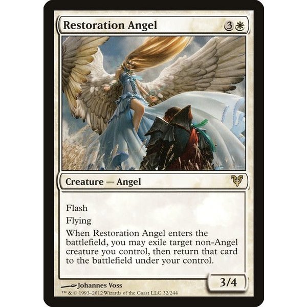 Magic: The Gathering Restoration Angel (032) Damaged