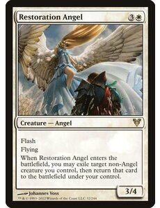Magic: The Gathering Restoration Angel (032) Heavily Played