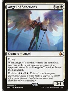 Magic: The Gathering Angel of Sanctions (001) Lightly Played