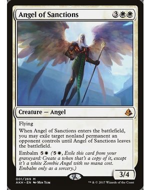 Magic: The Gathering Angel of Sanctions (001) Lightly Played