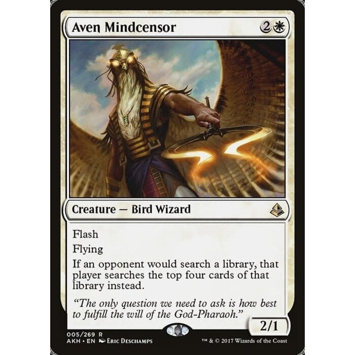 Magic: The Gathering Aven Mindcensor (005) Lightly Played