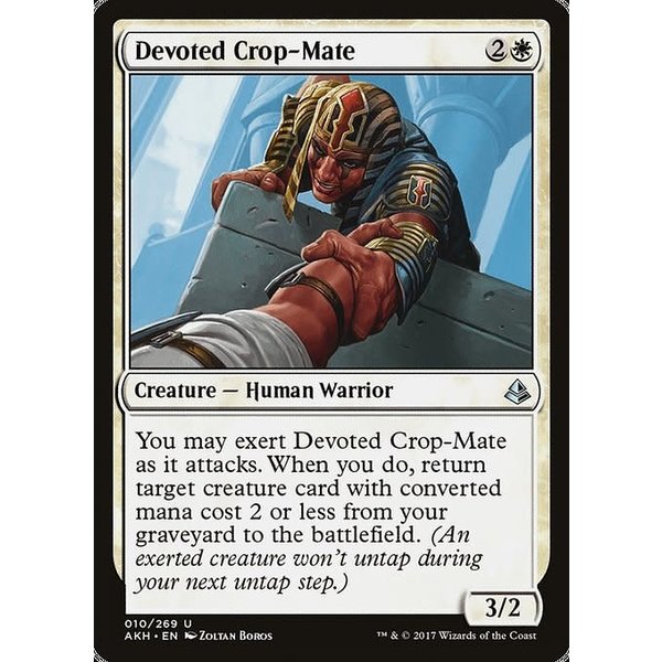 Magic: The Gathering Devoted Crop-Mate (010) Lightly Played