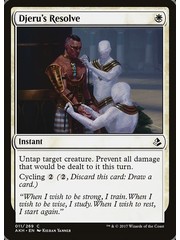 Magic: The Gathering Djeru's Resolve (011) Lightly Played Foil