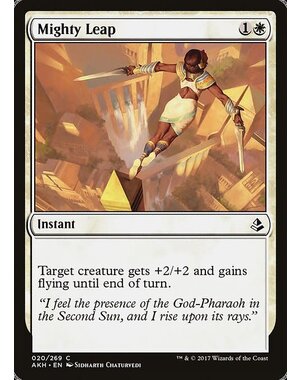Magic: The Gathering Mighty Leap (020) Lightly Played Foil