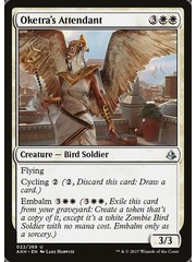 Magic: The Gathering Oketra's Attendant (022) Lightly Played