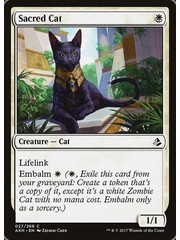 Magic: The Gathering Sacred Cat (027) Near Mint