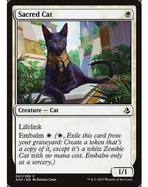 Magic: The Gathering Sacred Cat (027) Near Mint