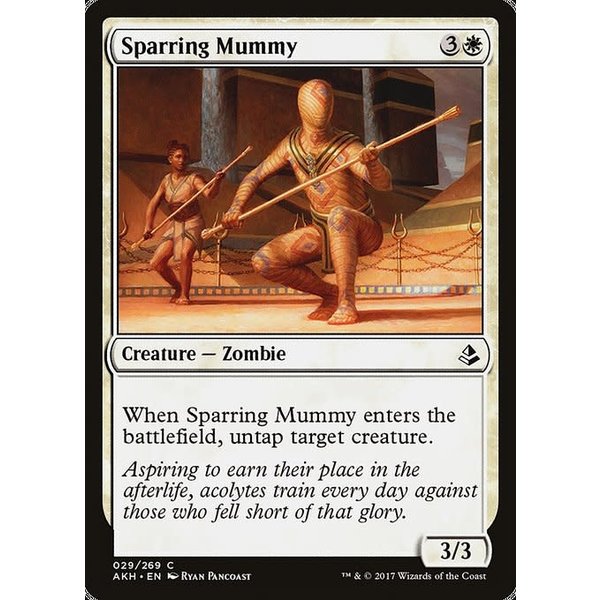 Magic: The Gathering Sparring Mummy (029) Near Mint