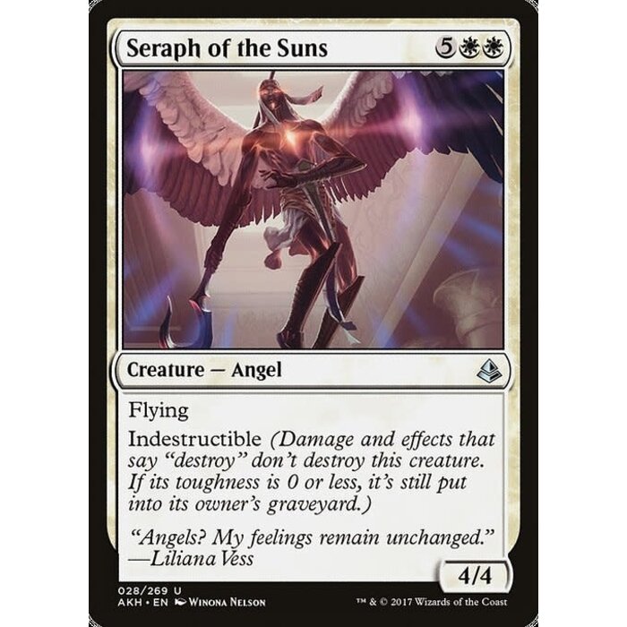 Magic: The Gathering Seraph of the Suns (028) Lightly Played