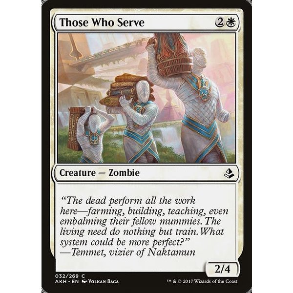 Magic: The Gathering Those Who Serve (032) Lightly Played