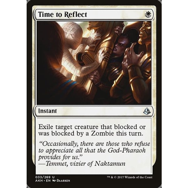 Magic: The Gathering Time to Reflect (033) Moderately Played
