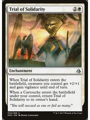 Magic: The Gathering Trial of Solidarity (034) Lightly Played