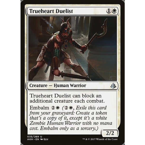 Magic: The Gathering Trueheart Duelist (035) Moderately Played