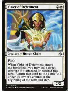 Magic: The Gathering Vizier of Deferment (037) Moderately Played Foil