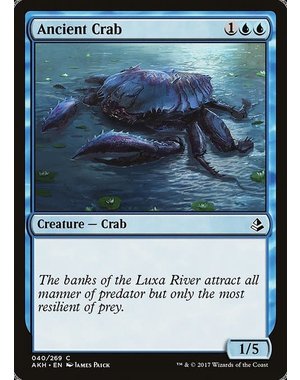 Magic: The Gathering Ancient Crab (040) Lightly Played