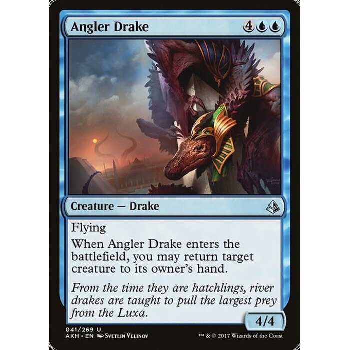 Magic: The Gathering Angler Drake (041) Near Mint