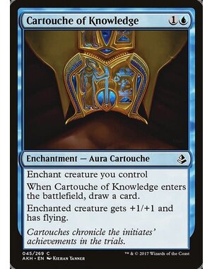 Magic: The Gathering Cartouche of Knowledge (045) Lightly Played
