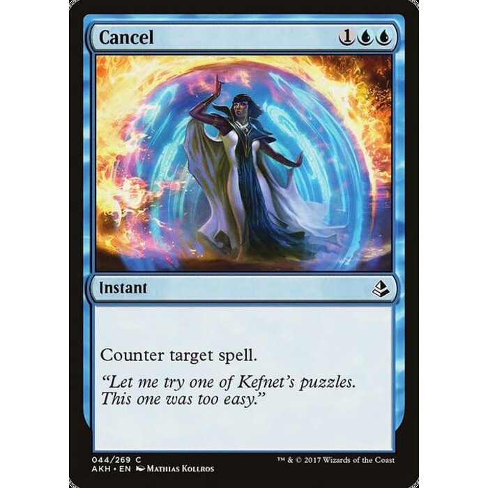 Magic: The Gathering Cancel (044) Moderately Played