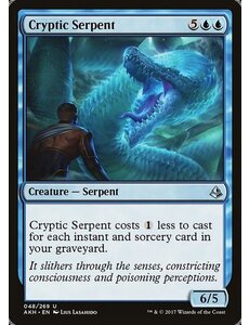 Magic: The Gathering Cryptic Serpent (048) Lightly Played