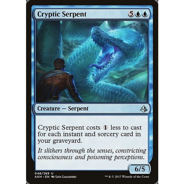 Magic: The Gathering Cryptic Serpent (048) Lightly Played