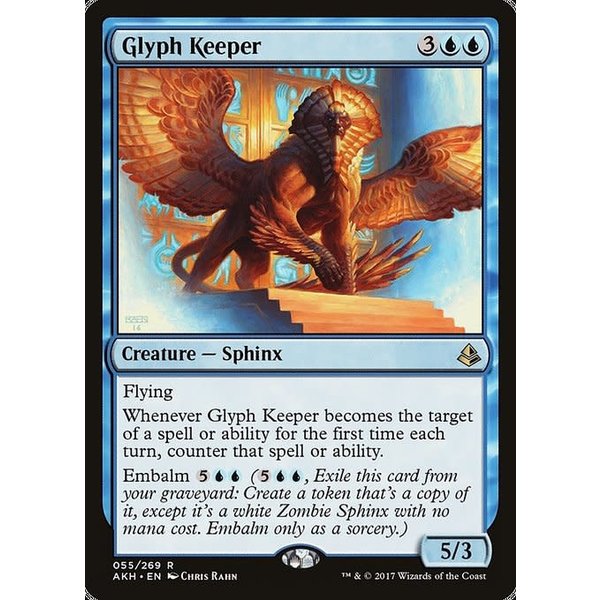 Magic: The Gathering Glyph Keeper (055) Moderately Played