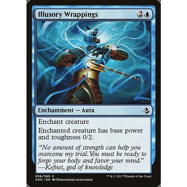 Magic: The Gathering Illusory Wrappings (058) Lightly Played Foil