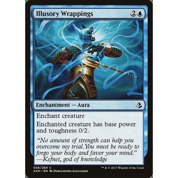 Magic: The Gathering Illusory Wrappings (058) Lightly Played Foil