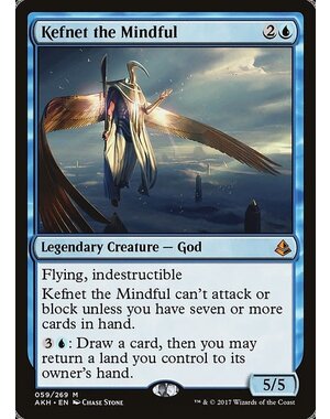 Magic: The Gathering Kefnet the Mindful (059) Damaged