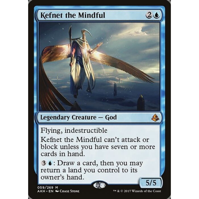 Magic: The Gathering Kefnet the Mindful (059) Moderately Played
