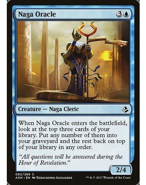 Magic: The Gathering Naga Oracle (062) Moderately Played
